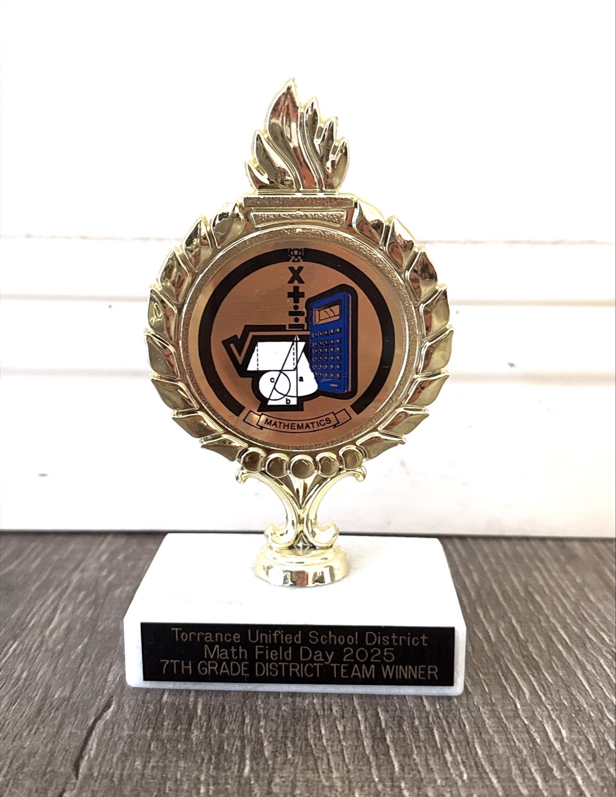 TUSD Math Field Day Team Winner