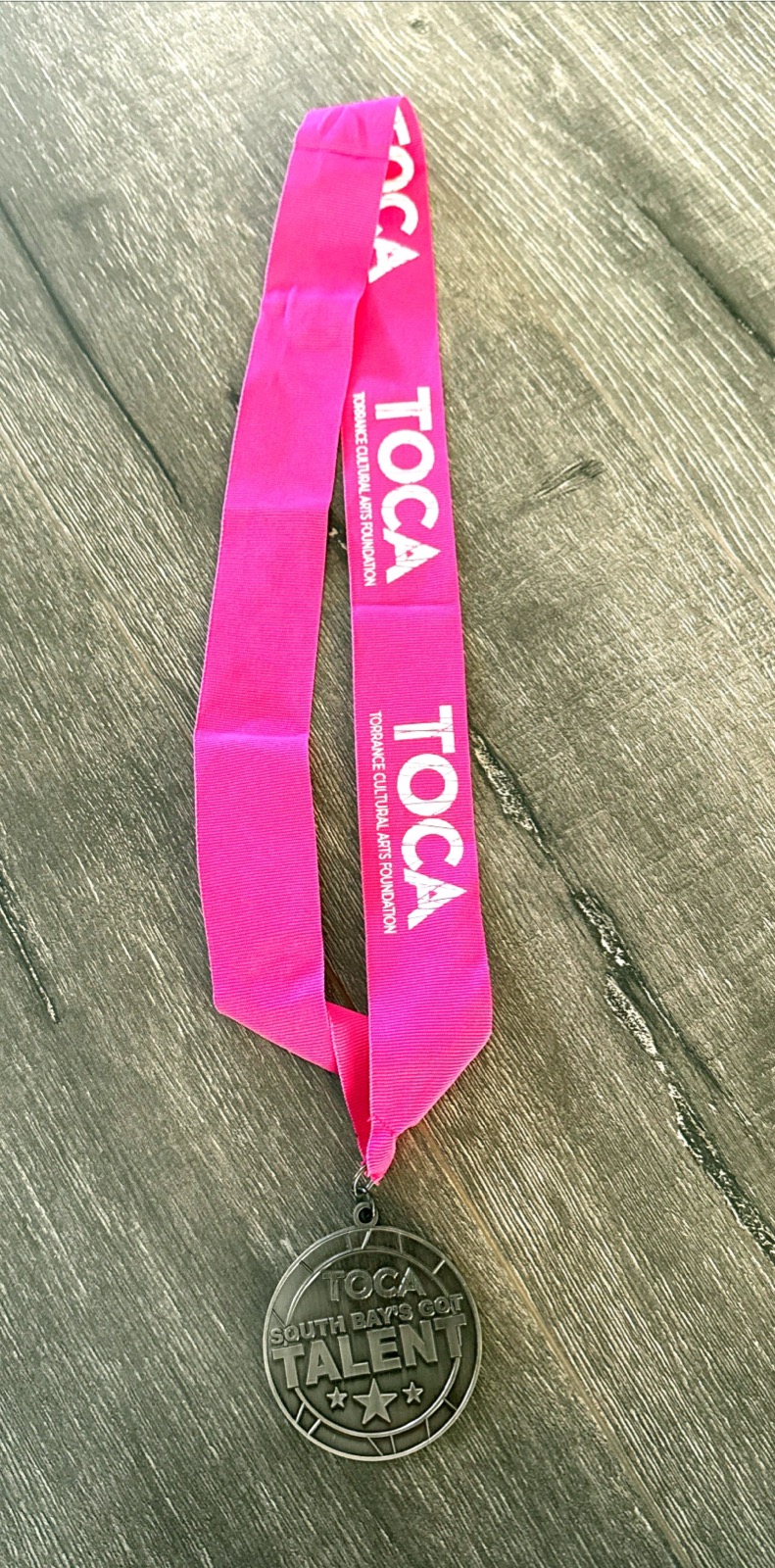 South Bay's Got Talent Medal